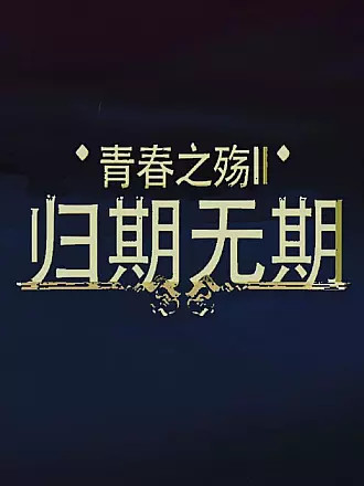 青春之殇II：归期无期海报